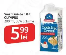 Supeco Olympus smântână de gătit Ofertă