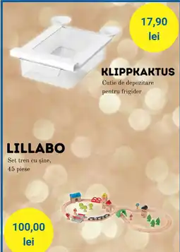 Ikea Lillabo set tren cu șine Ofertă