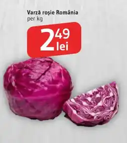 Supeco Varză roșie România Ofertă