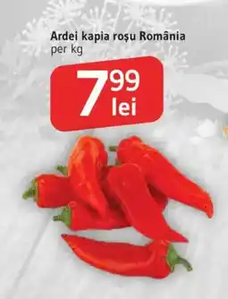 Supeco Ardei kapia roșu România Ofertă
