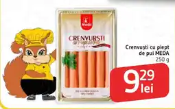Supeco Meda crenvurști cu piept de pui Ofertă