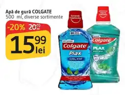 Supeco Colgate apă de gură Ofertă