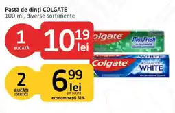 Supeco Colgate pastă de dinți Ofertă