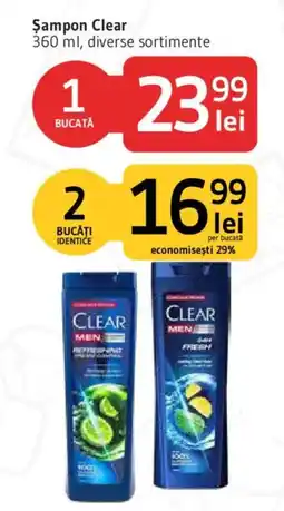 Supeco Clear sampon Ofertă