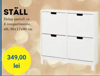 Ställ Dulap pantofi cu 4 compartimente