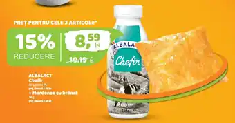 Albalact Chefir + Merdenea cu brânză