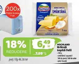 La Doi Pasi Hochland brânză topită felii Ofertă