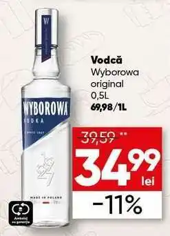 PROFI Vodcă Wyborowa original 0,5L Ofertă