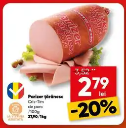 PROFI Parizer țărănesc Ofertă