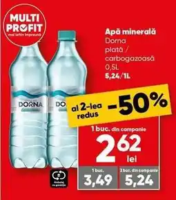 PROFI Apă minerală Dorna Ofertă