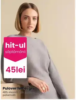 Pepco Pulover femei gri Ofertă