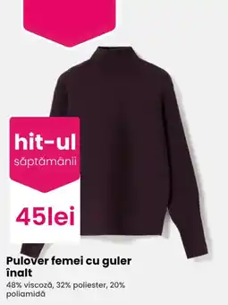 Pepco Pulover femei cu guler înalt Ofertă