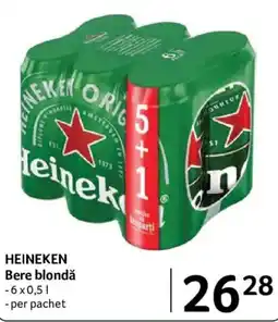 Selgros Heineken Bere blondă Ofertă