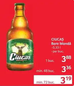 Selgros Ciucas Bere blondă Ofertă