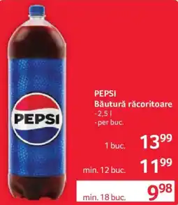 Selgros Pepsi băutură răcoritoare Ofertă