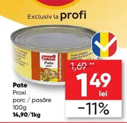 PROFI Proxi Pate porc / pasăre Ofertă