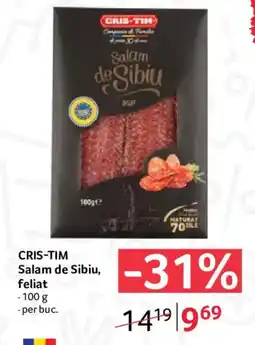 Selgros Cris-tim salam de sibiu, feliat Ofertă