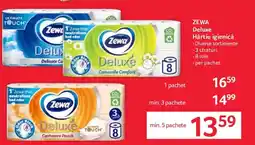 Selgros Zewa deluxe Hârtie igienicǎ Ofertă