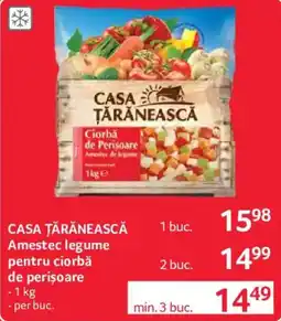 Selgros Casa țărănească amestec legume pentru ciobă de perișoare Ofertă