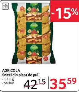Selgros Agricola șnițel din piept de pui Ofertă