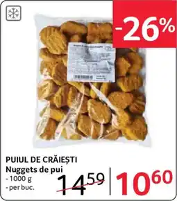 Selgros Puiul de Crăiești Nuggets de pui Ofertă