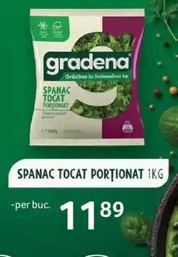 Selgros gradena spanac tocat portiionat Ofertă