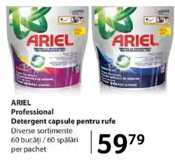 Selgros Ariel professional detergent capsule pentru rufe Ofertă