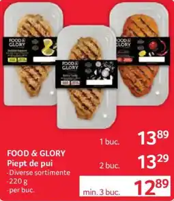 Selgros Food & Glory Piept de pui Ofertă