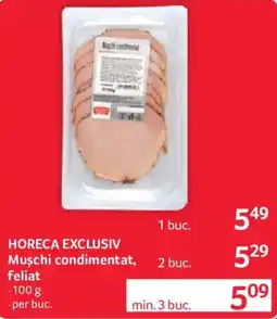 Selgros Horeca exclusiv Mușchi condimentat, feliat Ofertă
