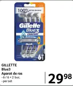 Selgros Gillette blue3 Ofertă