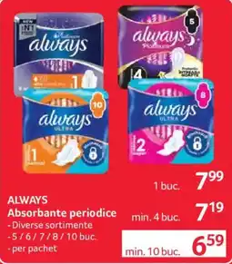 Selgros Always absorbante periodice Ofertă