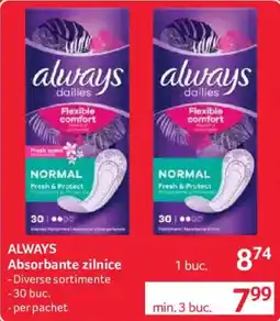 Selgros Always absorbante zilnice Ofertă
