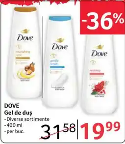 Selgros Dove Gel de duș Ofertă