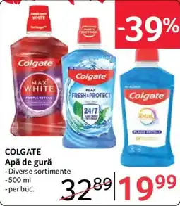 Selgros Colgate Apă de gură Ofertă