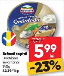PROFI Hochland brânză topită smântână Ofertă