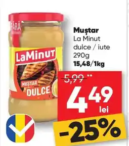 PROFI LaMinut muștar dulce / iute Ofertă
