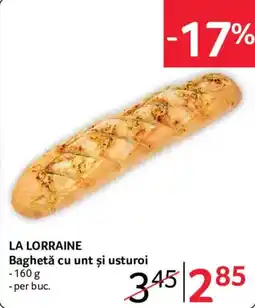Selgros La lorraine baghetă cu unt și usturoi Ofertă