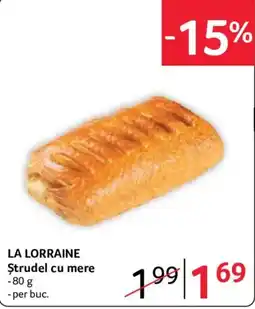 Selgros La lorraine strudel cu mere Ofertă