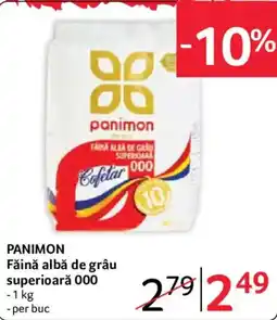 Selgros Panimon Făină albă de grâu superioară 000 Ofertă