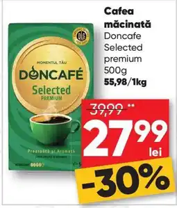 PROFI Doncafe cafea măcinată selected premium Ofertă