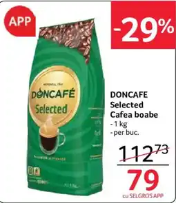 Selgros Doncafe selected Ofertă