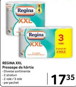 Selgros Regina prosoape de hârtie Ofertă