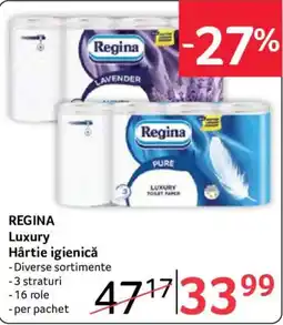 Selgros Regina Luxury Hârtie igienică Ofertă