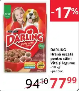 Selgros Darling hrană uscată pentru câini vită și legume Ofertă