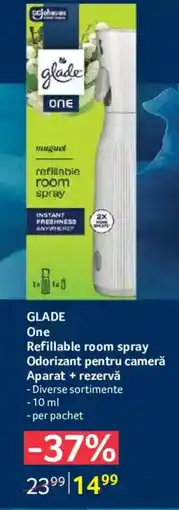 Selgros Glade One Refillable room spray Ofertă