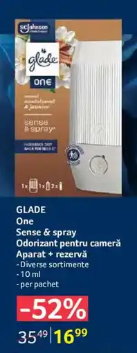 Selgros Glade One Sense & spray Ofertă