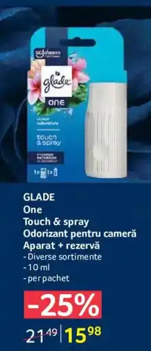 Selgros Glade One Touch & spray Ofertă