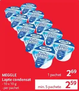 Selgros Meggle lapte condensat Ofertă