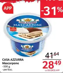 Selgros Casa Azzurra Mascarpone Ofertă