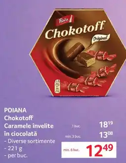 Selgros Poiana Chokotoff Caramele învelite în ciocolată Ofertă